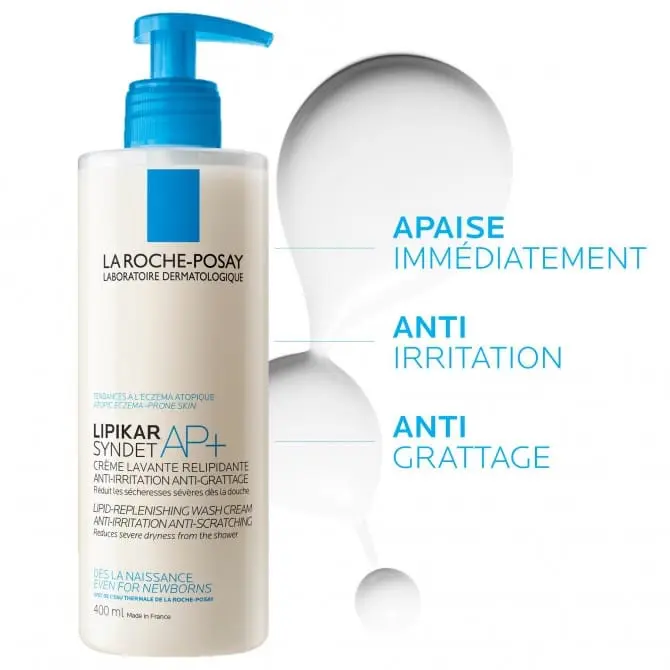 LIPIKAR SYNDET AP+ CREME LAVA 400ML