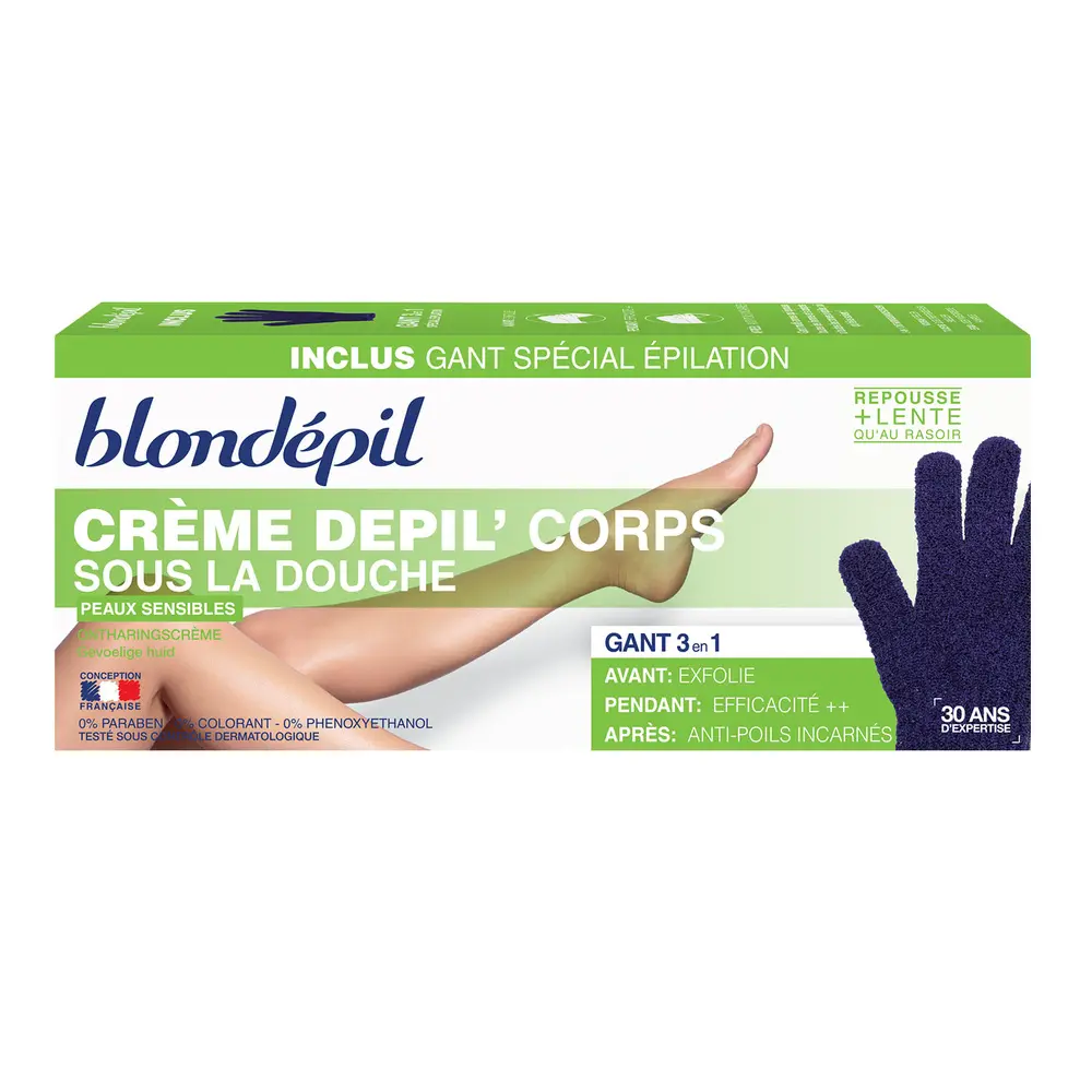 BLONDEPIL HOM CE DEPIL+GANT