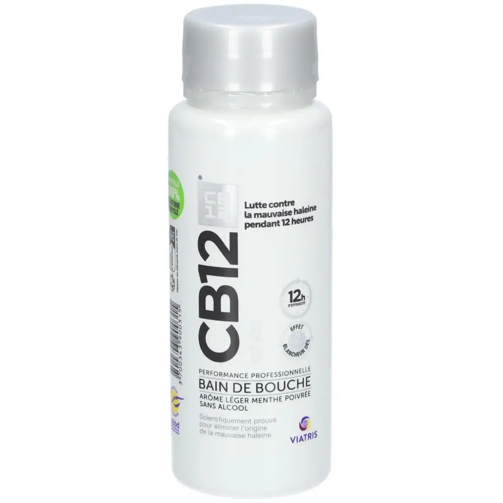 CB12 BAIN DE BOUCHE WHITE 250ML