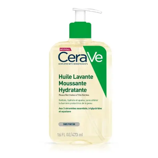 [3337875773447] CERAVE HUILE LAVANTE MOUSSANT HYDRA 473ML