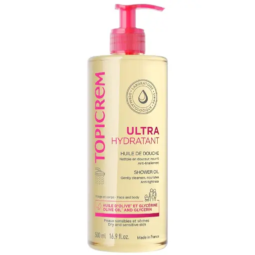 [3700281705096] TOPICREM UH HUILE DOUCH 500ML