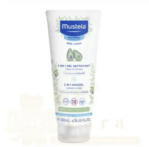 [3504105036034] MUSTELA BIO BB GEL 2EN1 AVOCAT 200ML