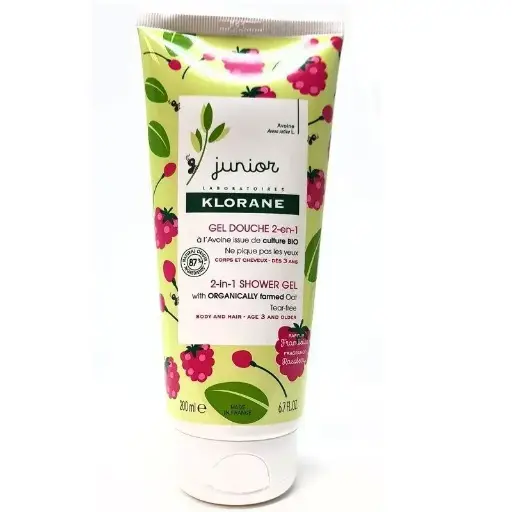 [3282770206760] KL JUNIOR GEL DE DOUCHE FRAMBOISE 200ML