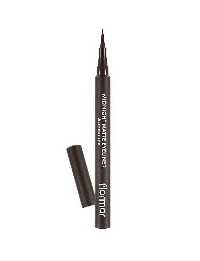 FLORMAR MIDNIGHT MATTA EYLINER 02 BROWN