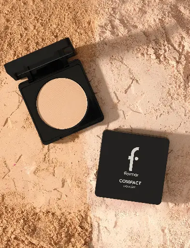 FLOMAR COMPACT POWDER 102 ALMOND