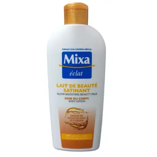 [10003488]  Mixa Lait Éclat Beauté Satinant Corps 375 ml