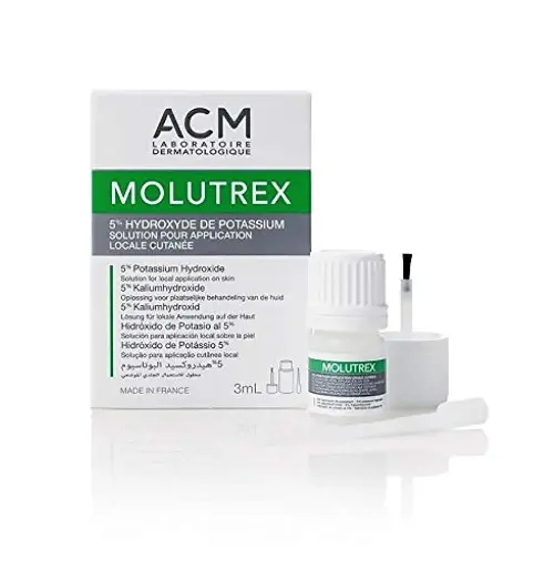 [3760095252551] ACM MOLUTREX 5% HYDROXYDE DE POTASSIU 3ML